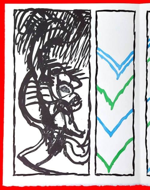 Litho uit 1979 van Pierre Alechinsky kopen