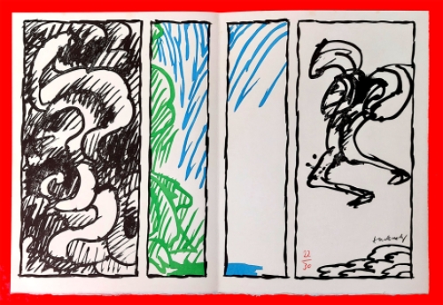 litho van Pierre Alechinsky kopen