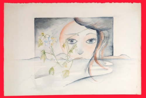 Tekening van Alex De Carne kopen