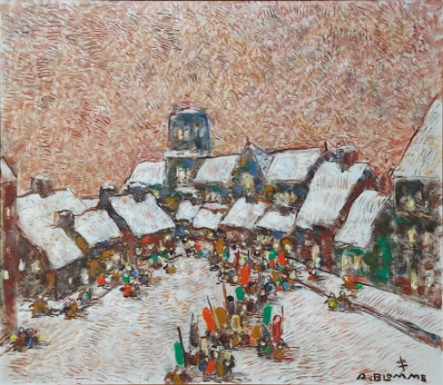 Schilderij van Blomme, blommisme
