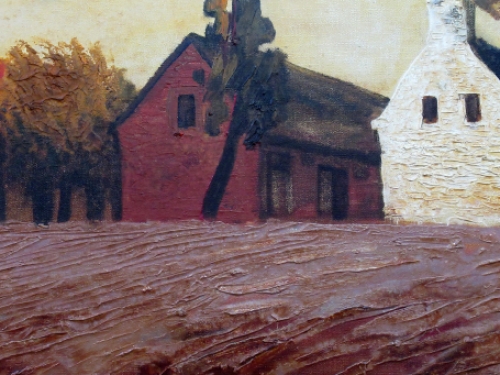 Een olieverfschilderij van de Belgische kunstschilder  Alfons van Meirvenne kopen