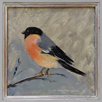 Schilderij Belgische kunstschilder Alfons Van Meirvenne