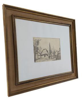 Potloodtekening uit 1942