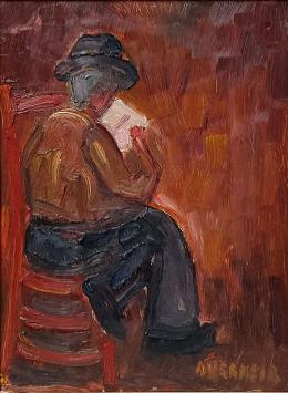 Schilderij van Alfons Vermeir, Belgische expressionistische kunstschilder