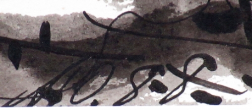 Originele tekening van Alfred Ost uit Mechelen