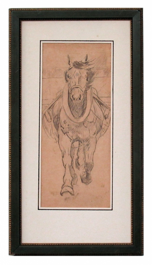 Tekening van Alfred Ost