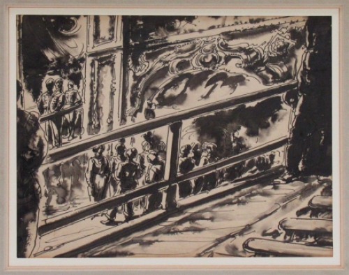 Kunstwerk van de Belgische kunstenaar Alfred Ost