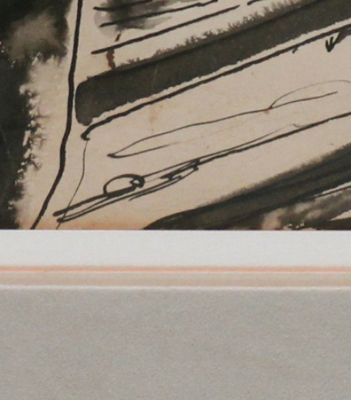 Alfred Ost met monogram \'D.G.\' (voor Deo Gratias)