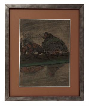 gouache van Alfred Ost kopen