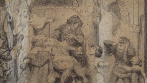 Kunstwerk van de Belgische kunstenaar Alfred Ost