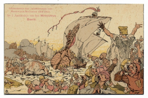 Postkaart van Alfred Ost