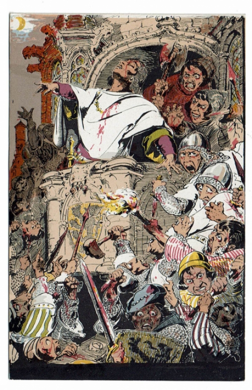 Postkaart van Alfred Ost