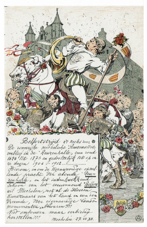 Postkaart van Alfred Ost