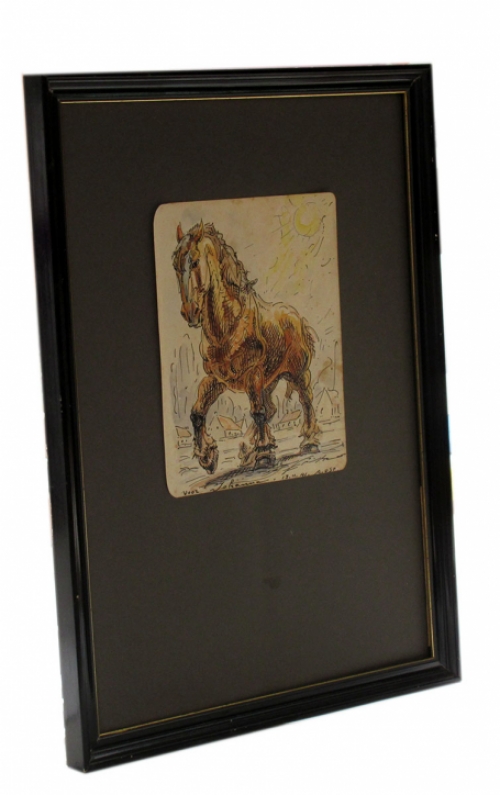 Brabants trekpaard voor Johanna 1941