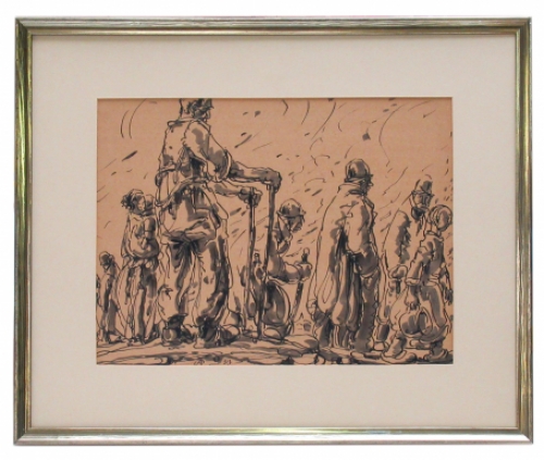 Tekening van Alfred Ost kopen