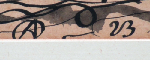 Penteklening van Alfred Ost uit 1923