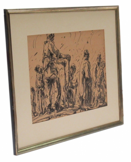 Originele tekening van Alfred Ost kopen