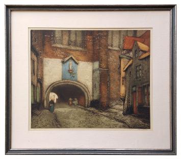 Ets van de Belgische etser Alfred Van Neste kopen