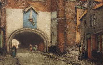 Burchtgracht te Antwerpen