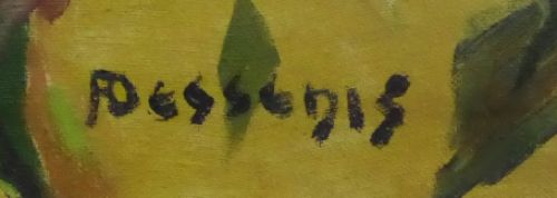 Stilleven Bloemen op tafel