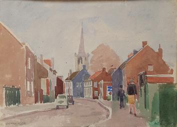 Schilderij uit 1975 door Antoon Luyckx geschilderd