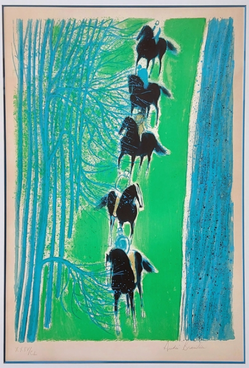 Litho van André Brasilier kopen