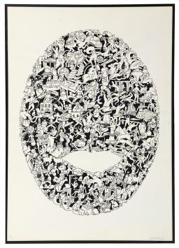 Gesigneerdelino van André Donders