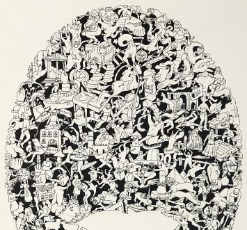 Genummerde grafiek van André Donders kopen