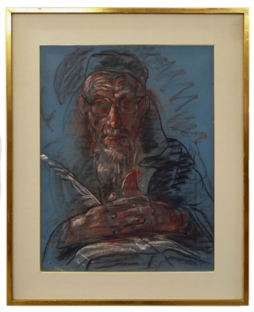 Originele tekening van Franse kunstenaar André Missant kopen