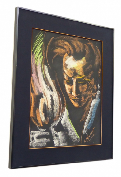 Dessin du peintre français André Missant