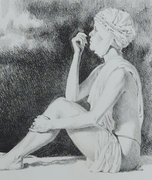 Dromerige jongeling PA (épreuve d'artiste)