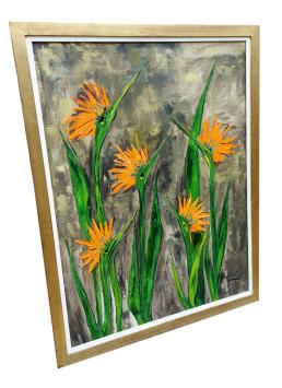 Paradijsvogelbloemen