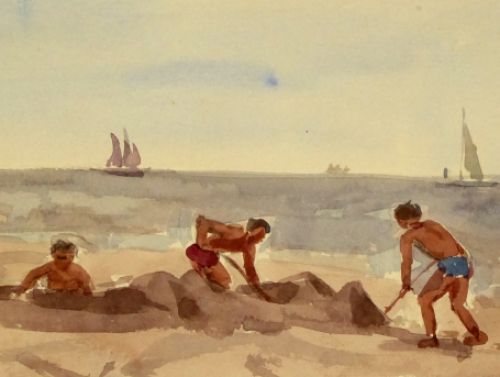 Belgian painter Antoon Luyckx