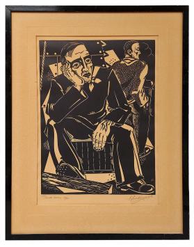 Linosnede van Antoon Herckenrath kopen