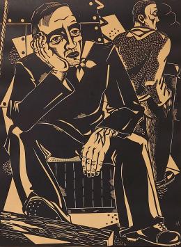 Belgische graficus Antoon Herckenrath