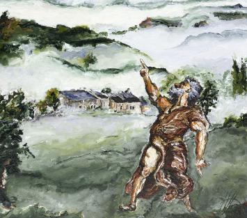 Groot schilderij van Antoine Juliens kopen