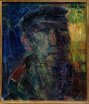 Olieverschilderij van Anto Diez