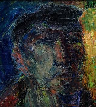 de Belgische kunstschilder Anto Diez