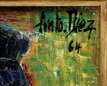 Kunstwerk uit 1964 van Anto Diez