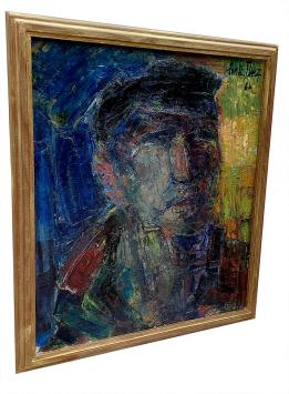 Expressionistisch schilderij van Anto Diez