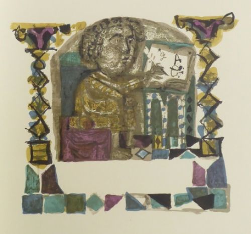 Litho from the international artist Antoni Clavé