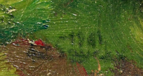 Kunstschilder Antoon Luyckx schilderij 1941