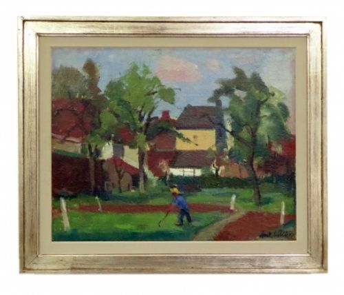 Schilderij van Belgische schilder Antoon Luyckx