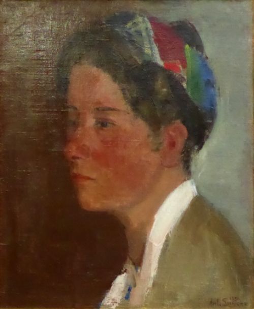 De Belgische schilder Antoon Luyckx