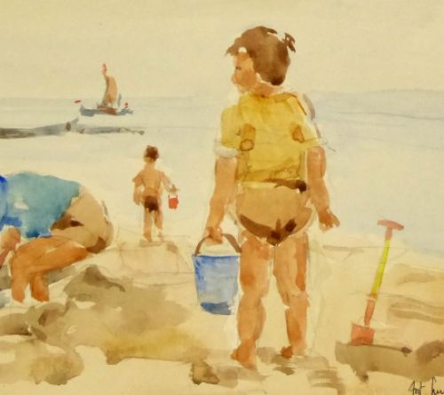 Belgian painter Antoon Luyckx