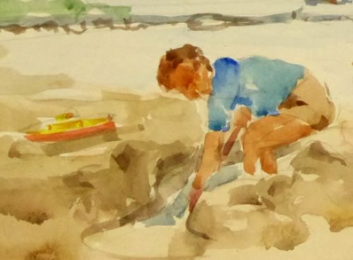 tableau du peintre belge Antoon Luyckx