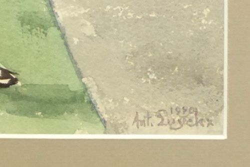 Schilderijtje van Antoon Luyckx te koop bij Belgianartgallery