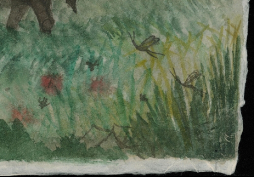 Aquarellen van de Belgische kunstschilder Paul Van Dessel kopen