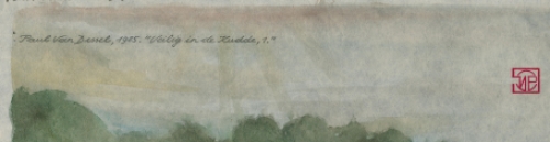 Aquarellen van Belgische schilders kopen