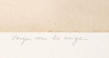 Gesigneerde litho van A. Apol kopen